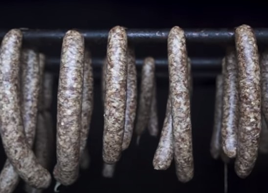 Smoking Kielbasa