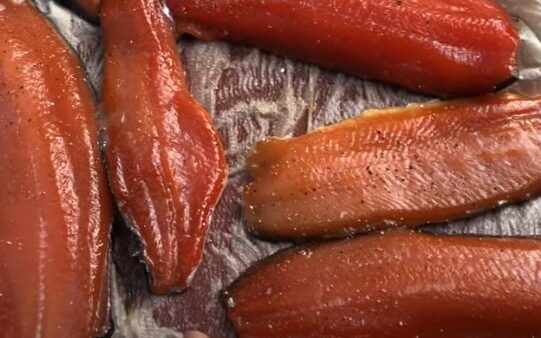 Smoked trout