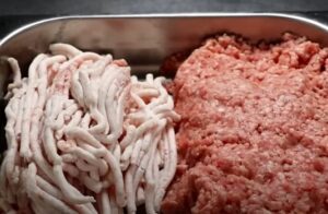 Mince meat saveloy